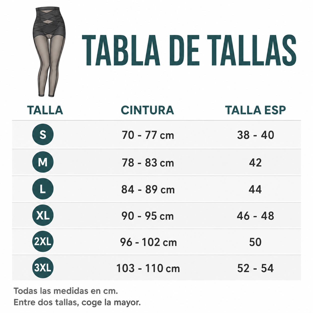 Velyforme - Leggings moldeadores X-360