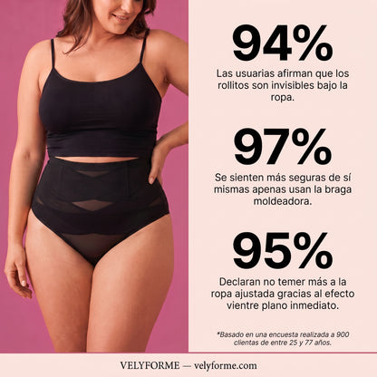 NUEVO: Velyforme® Tanga Moldeador de Talle Alto – Vientre Plano sin Esfuerzo