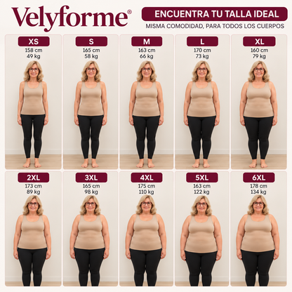 Velyforme - Camiseta con Sujetador Integrado